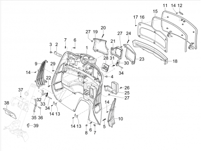 Ντουλαπάκι εμπρός - Προέκταση μάσκας